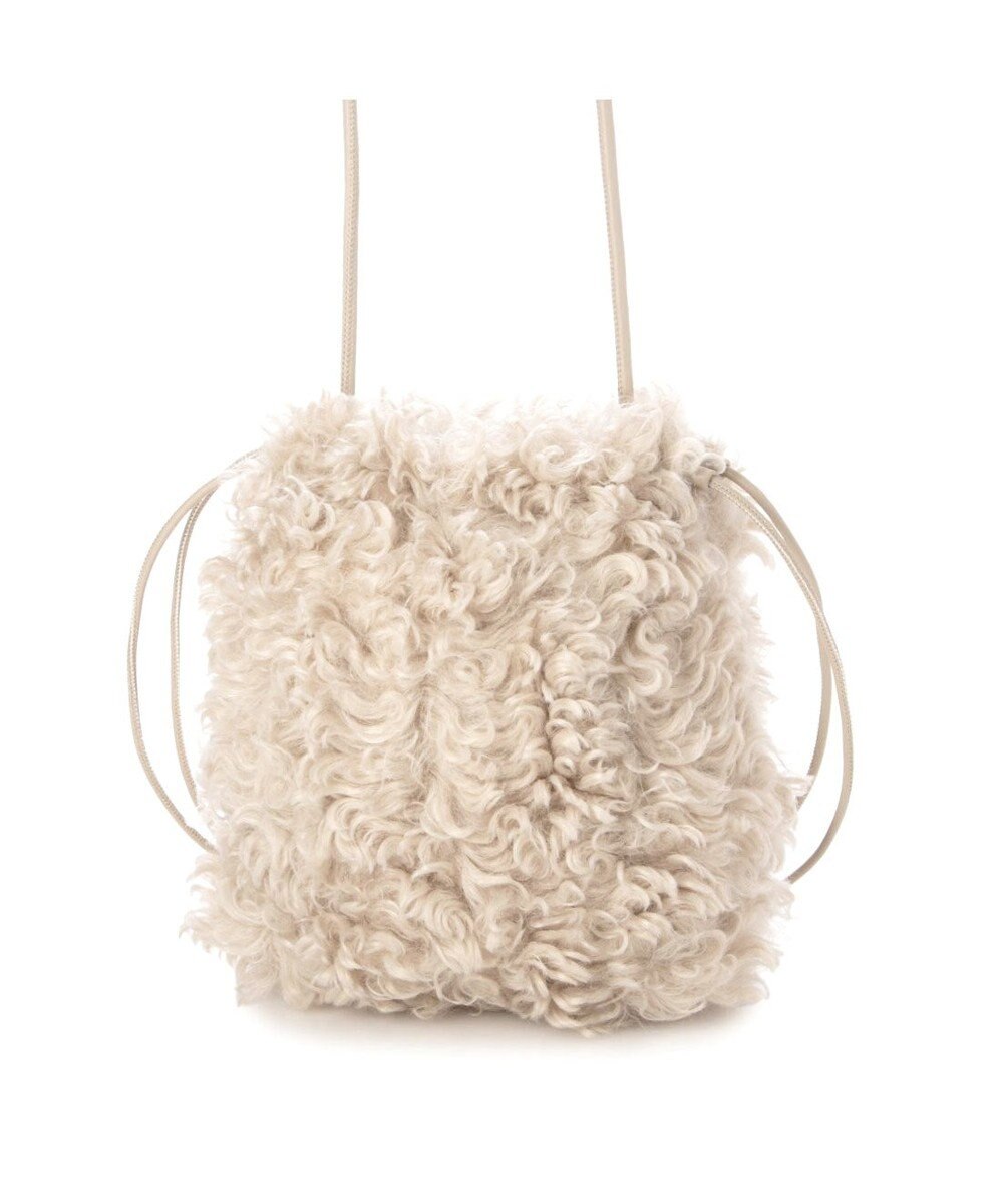 UNBILLION カシュカシュ cachecache / ベビーラム風巾着ミニバッグ 