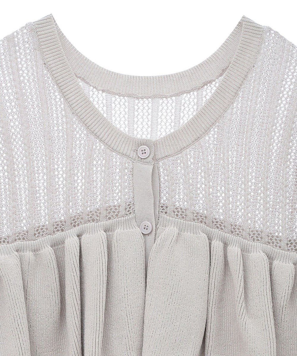 Green Parks ２ＷＡＹ　ラッフル切替ニットトップス 