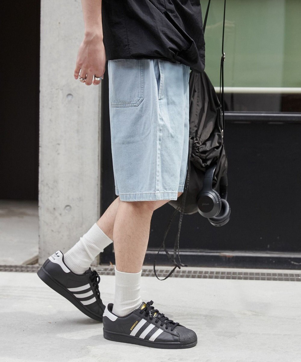 WEGO 【ユニセックス着用ITEM/ウエストゴム】リラックスイージーショーツ 