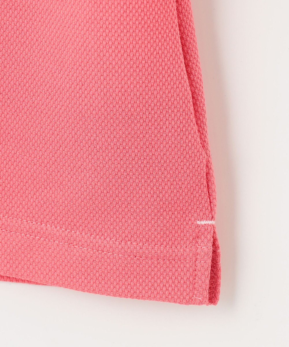 23区GOLF 【WOMEN】【吸水速乾/UVケア】ハニカムカノコ半袖ポロシャツ シンプルながらも機能的 