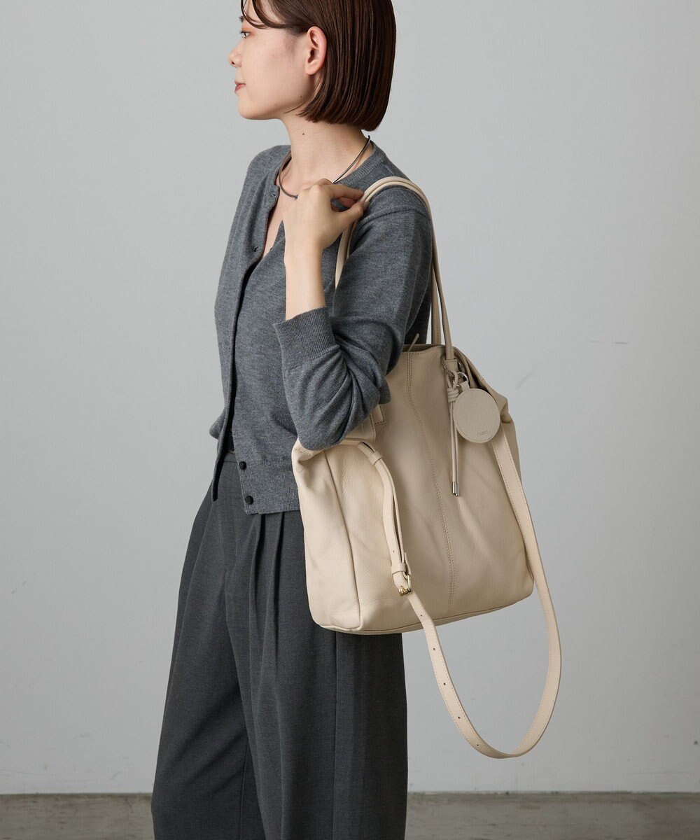 russet 【2025AW新作】ミラー付きレザーチャーム(Z-217) 