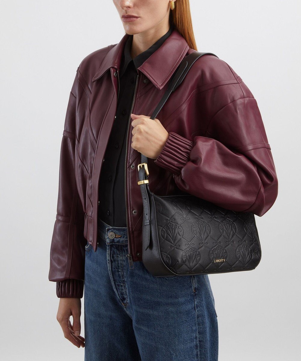 LIBERTY. アイフィス エンボスド コンプトン ショルダーバッグ 