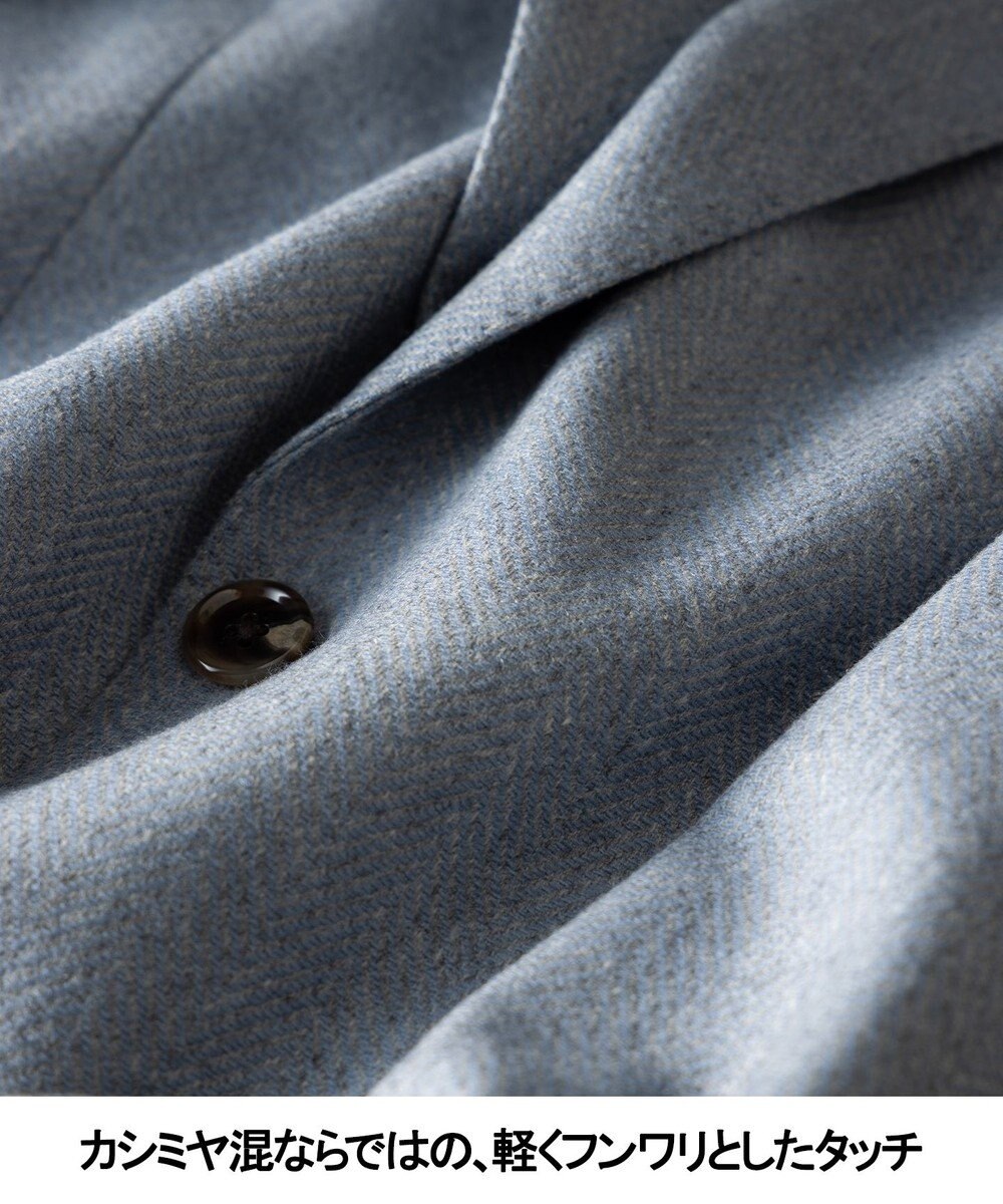 GOTAIRIKU 新色追加【一部ストレッチ】カシミヤブレンド 定番ツイードジャケット(25年モデル) 