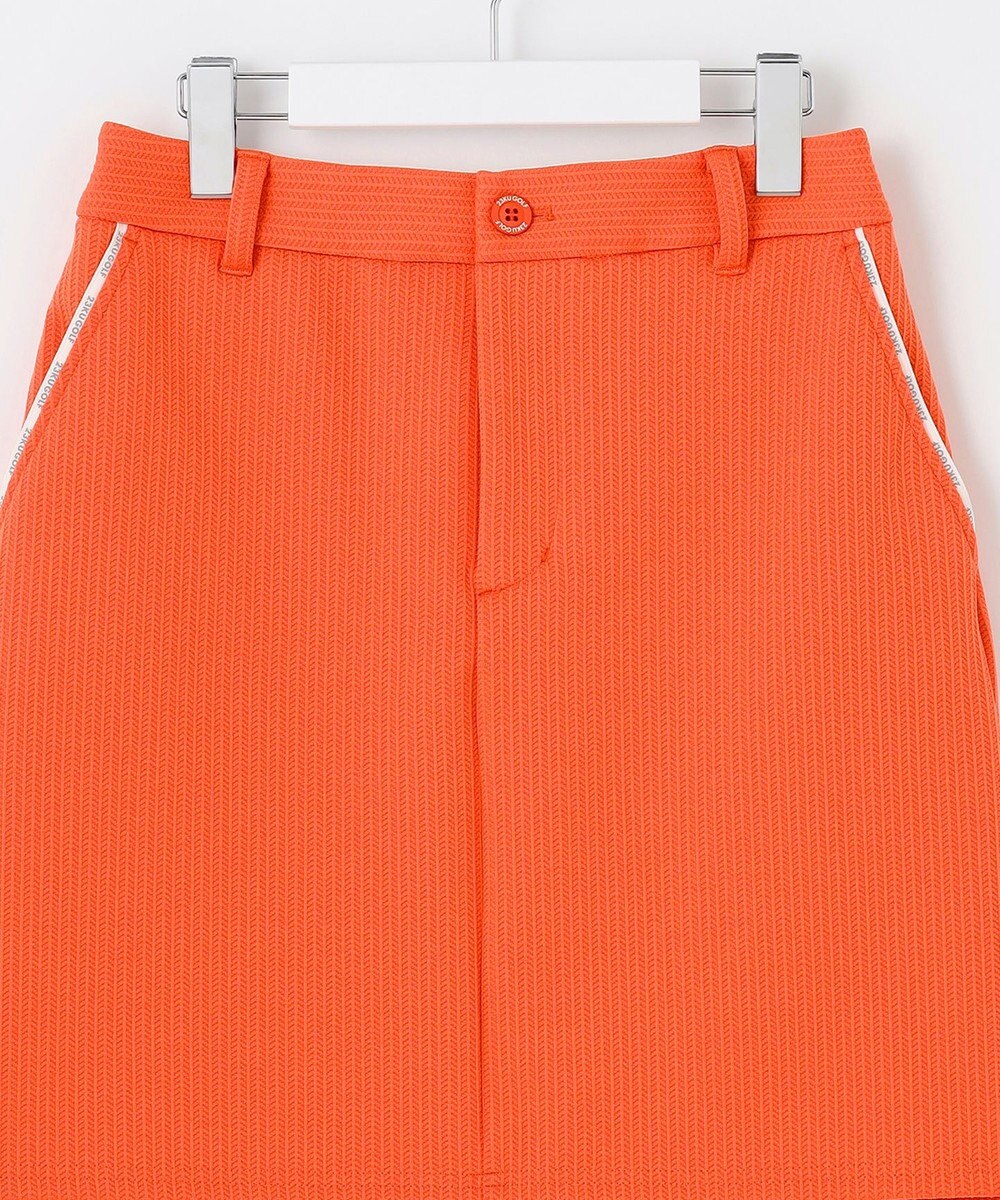 23区GOLF 【WOMEN】ヘリンボンジャージスカート 