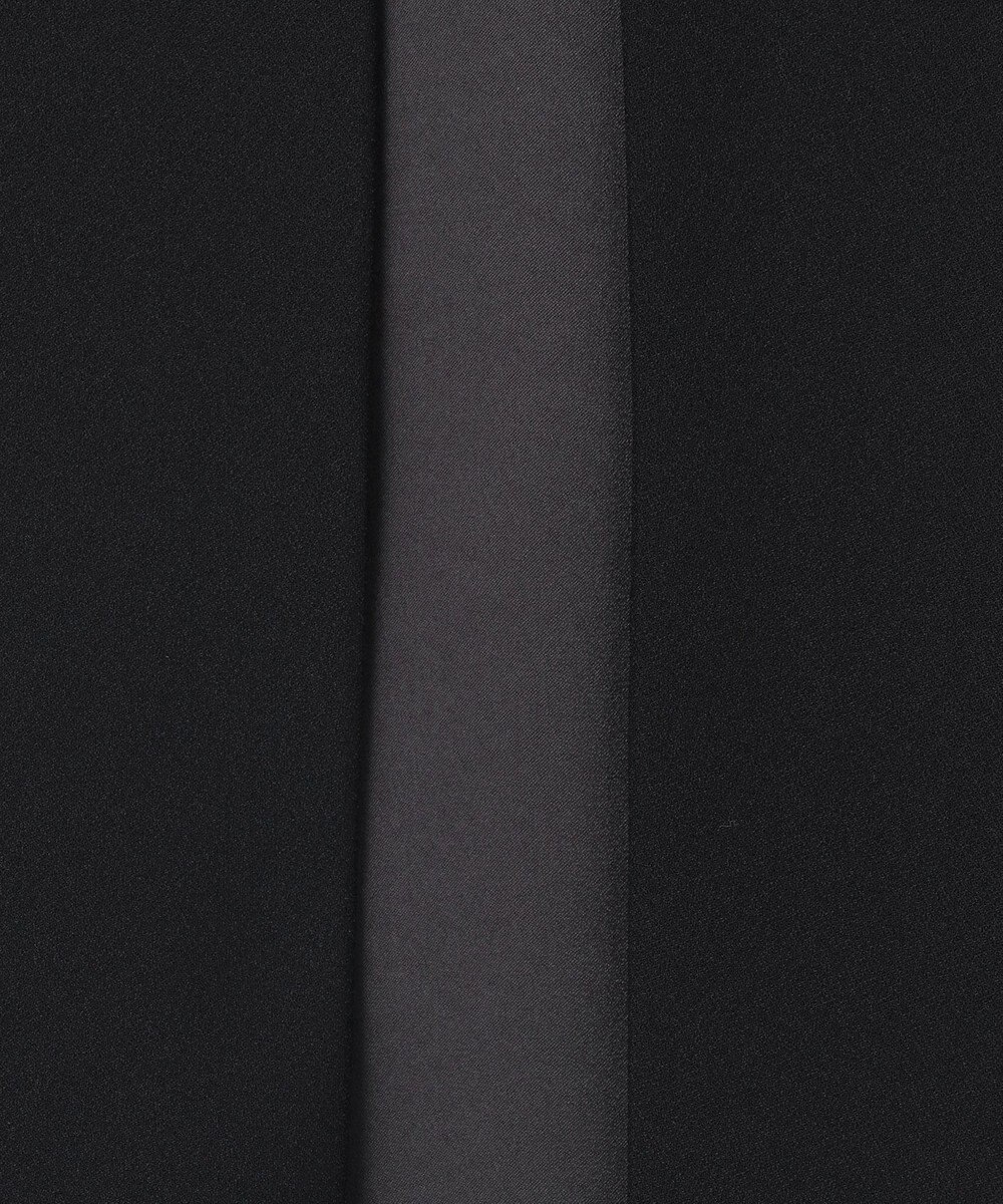 J.PRESS LADIES S 【洗える】ストレッチバックサテンジョーゼット Aライン ワンピース 