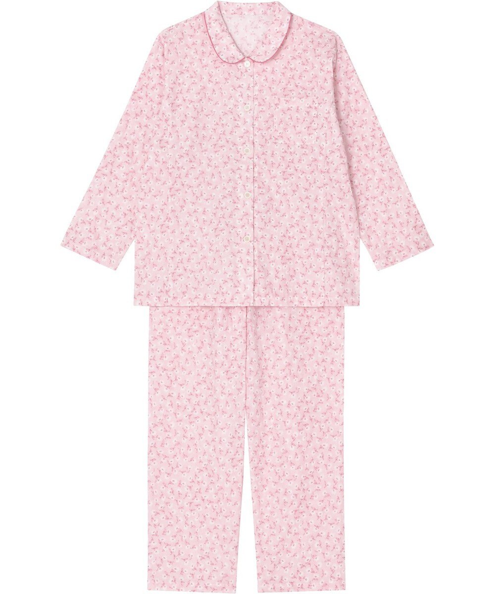 Wing ウイング パジャマ 長袖 長ズボン 綿100%(本体) 二重ガーゼ素材 レディース EP7031 ウイング／ワコール 