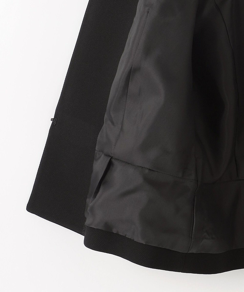 組曲 NOIR 【洗える】ウォッシャブルストレッチバーズアイ　ジャケット＋ワンピース 