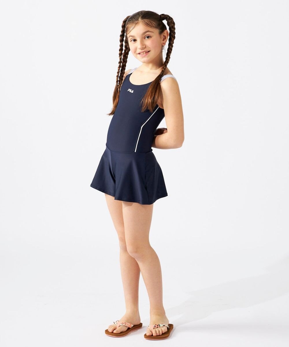 OP／FILA 【FILA】キュロット一体型スクール水着 