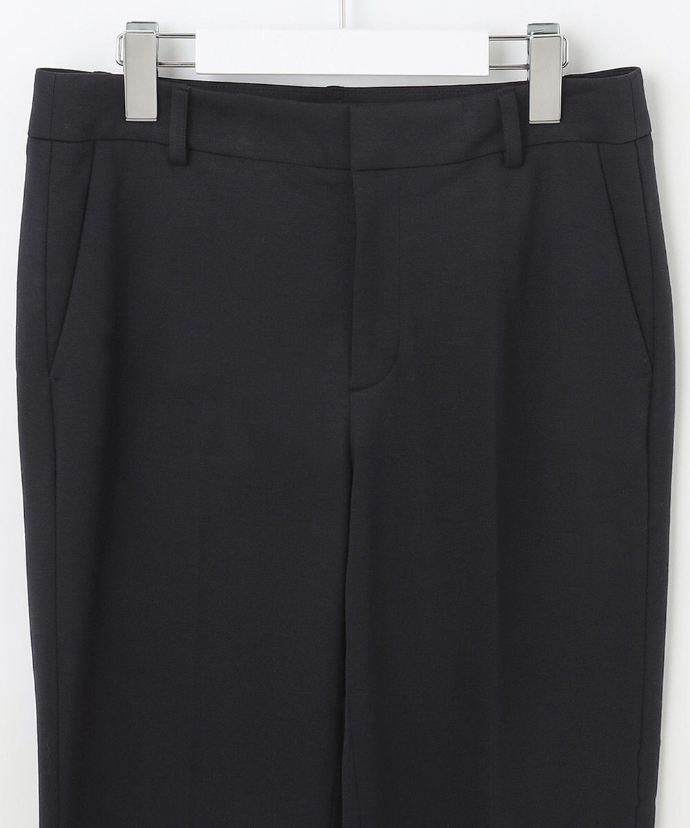 自由区 L 【洗える】WASHABLEPONTE テーパードパンツ 