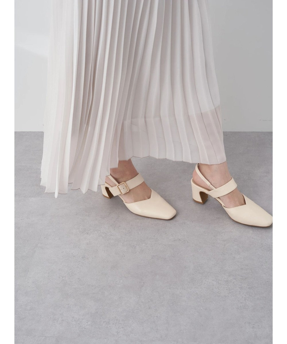 earth music&ecology すきな丈プリーツスカート 