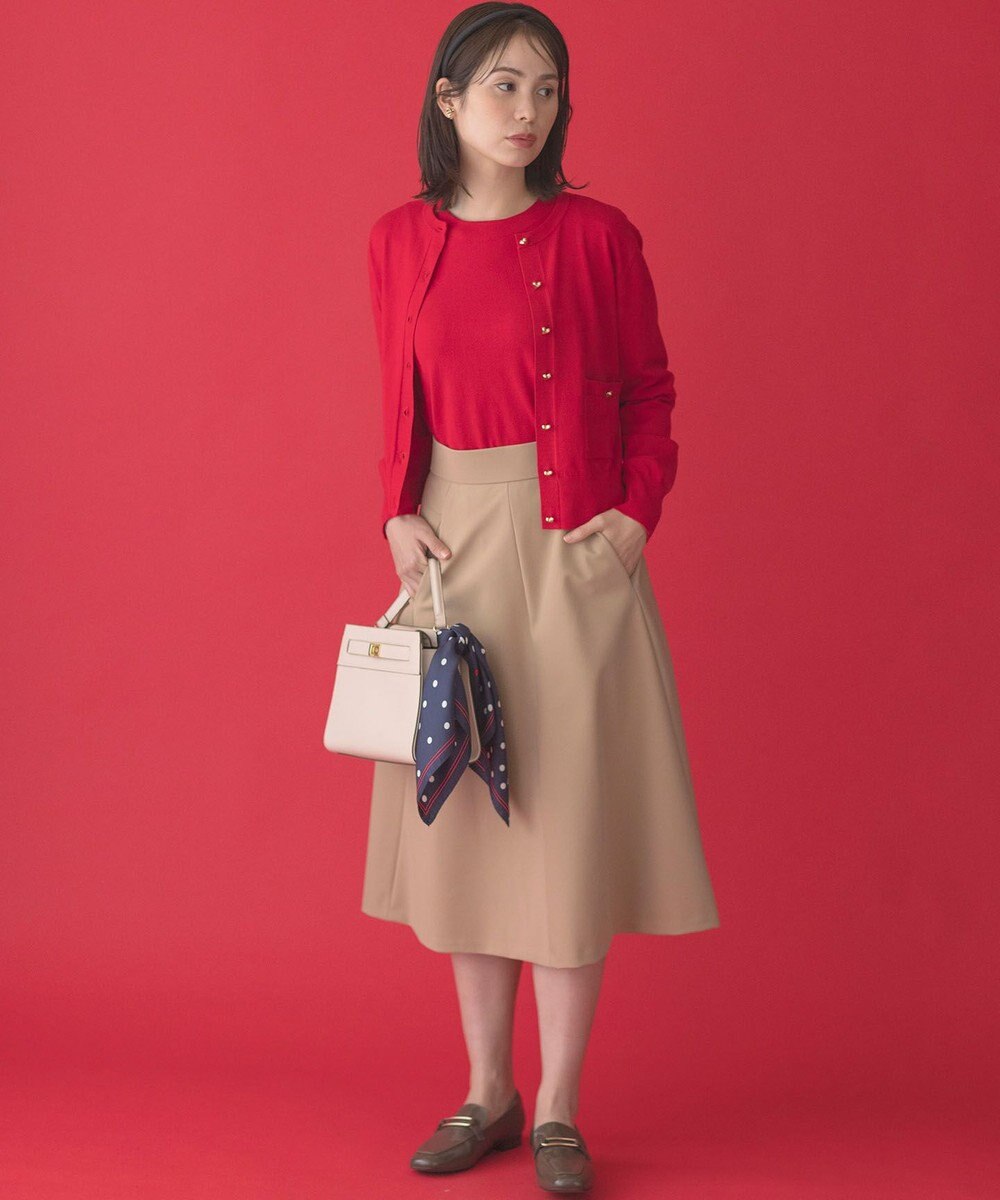 組曲 S ハートボタン ニットカーディガン 