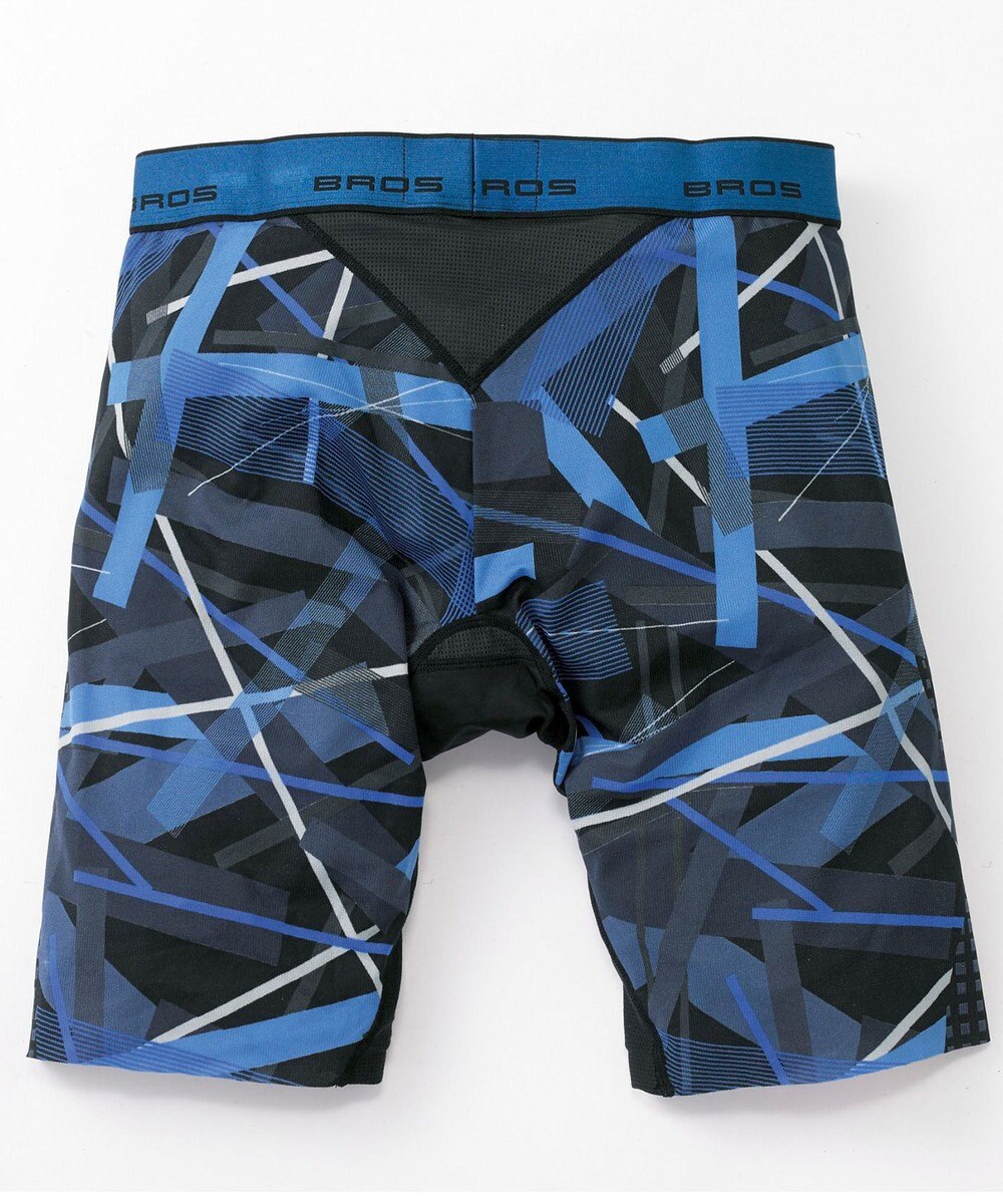 WACOAL MEN 【クロスウォーカー】 はいて歩いてカロリー消費アップをめざそう！ ムレ軽減設計 ロング丈 前開き GX6006 /ブロス バイ ワコールメン 