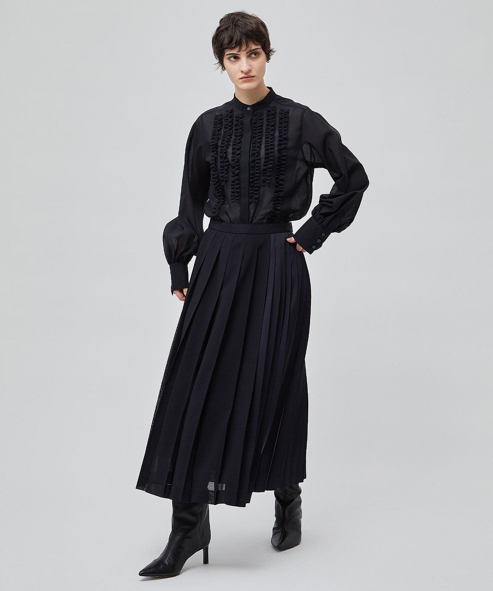 BEIGE， 【洗える・WEB限定】MOYE / フリルブラウス 