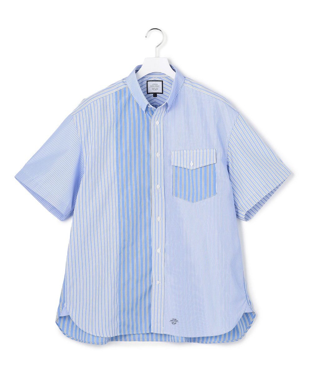 J.PRESS YORK STREET 【UNISEX】クレイジーパターン ストライプシャツ 