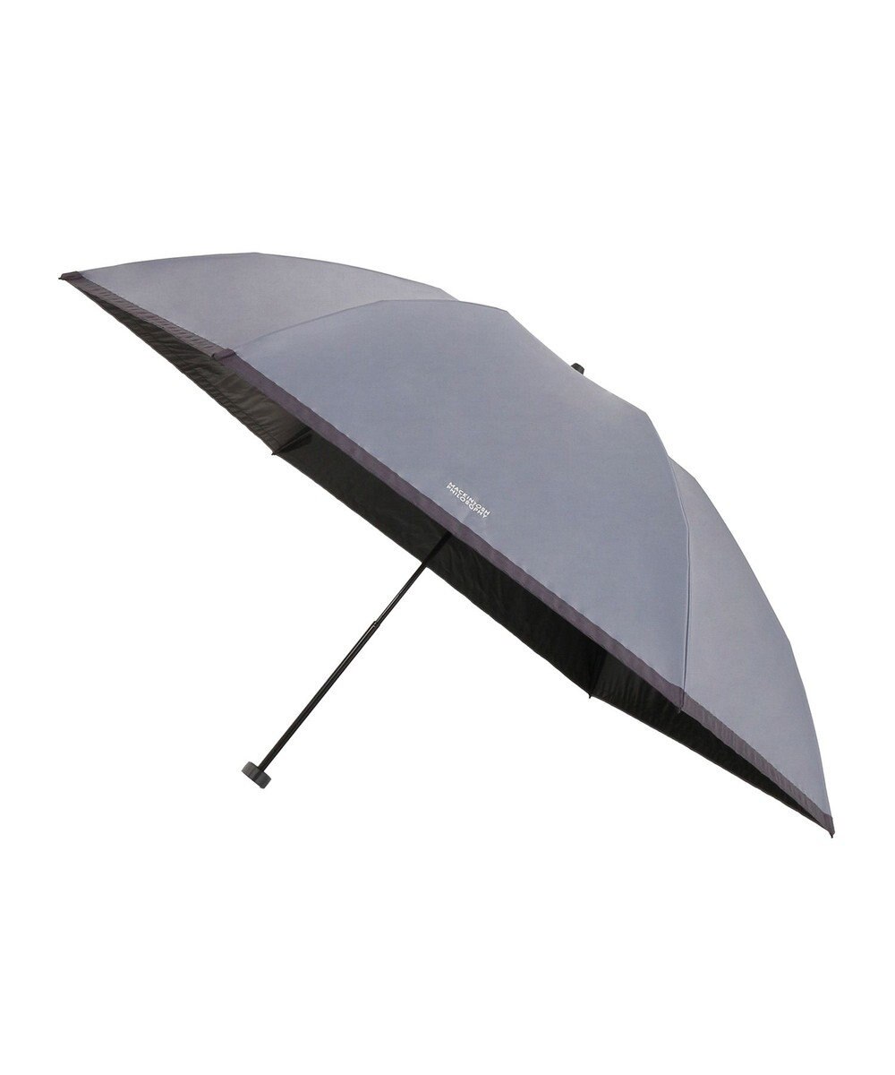 MOONBAT 【大きめ】マッキントッシュ フィロソフィー 晴雨兼用日傘 折りたたみ傘 グログラン／遮光 遮熱 UV 