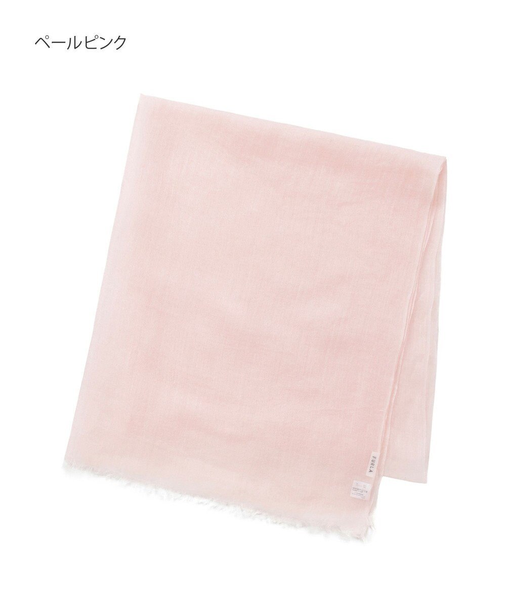 MOONBAT FURLA (フルラ) 無地ストール 麻 カシミヤ  180cm×85cm  手洗い可能 