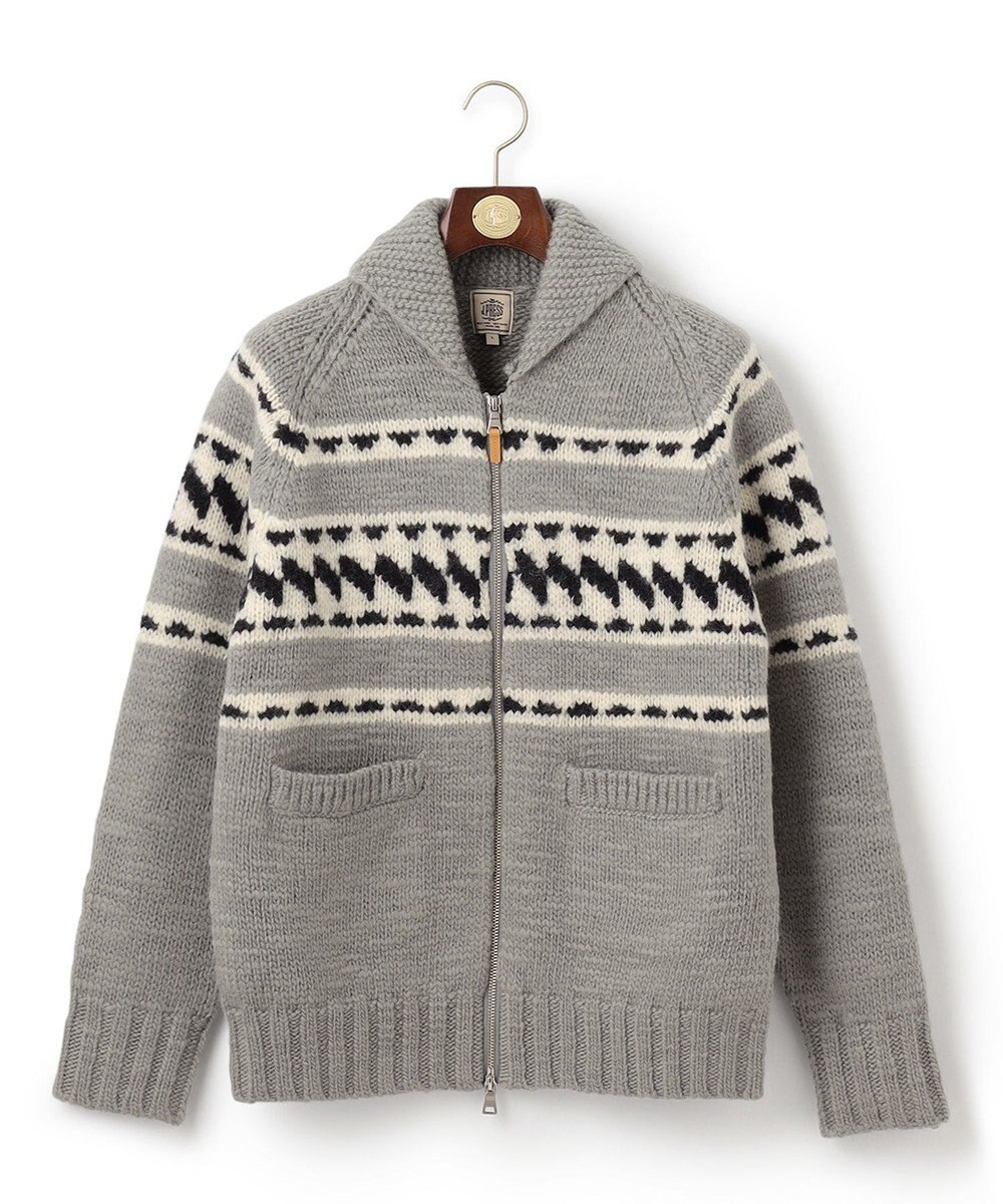 J.PRESS MEN ローゲージスラブ カウチンセーター 