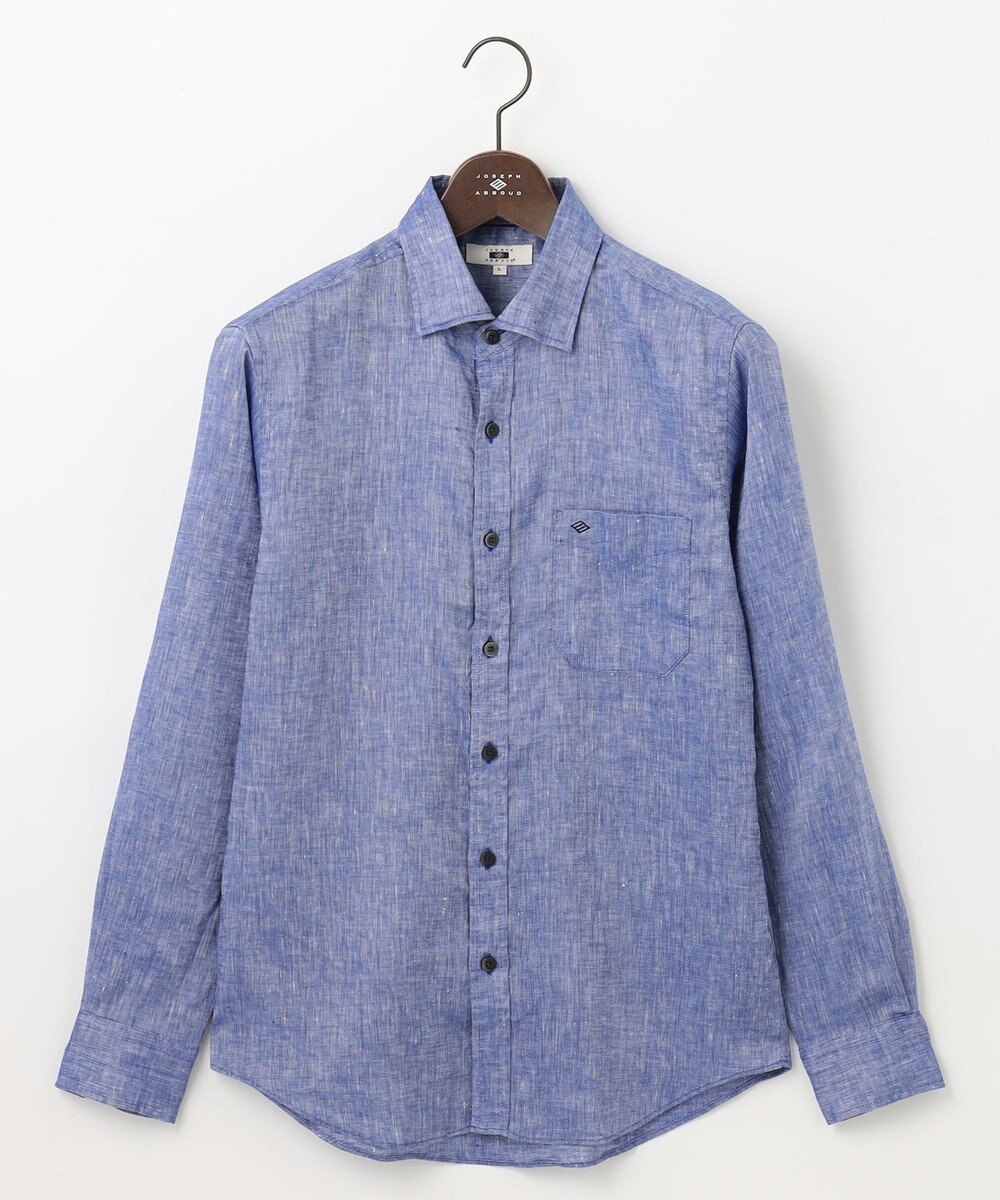 JOSEPH ABBOUD 【キングサイズ・麻100％・軽い・涼しい】モイスチャーリネン シャツ 