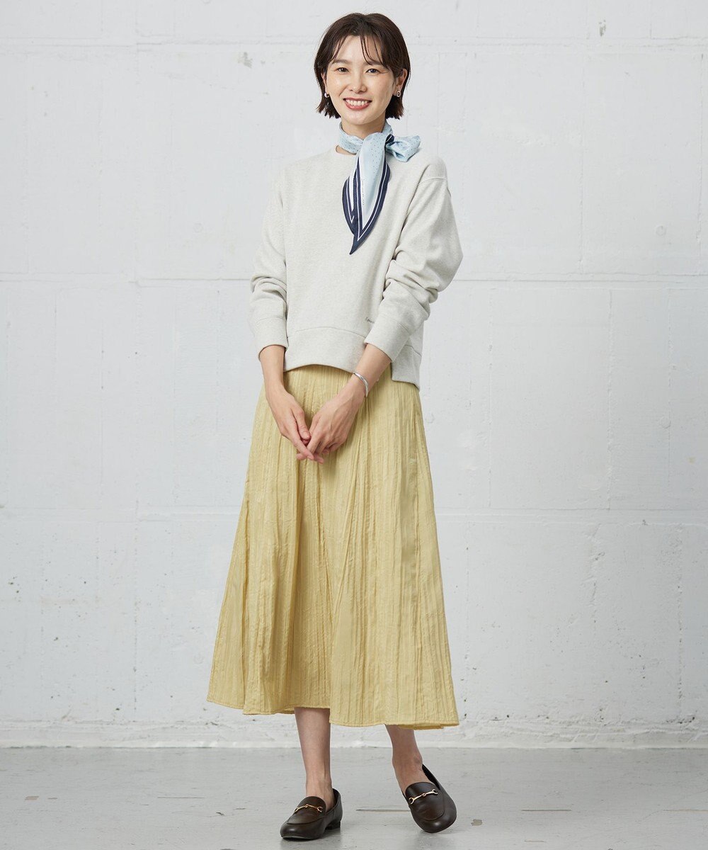 J.PRESS LADIES 【WEB限定カラーあり】ラメ裏毛 カットソー 