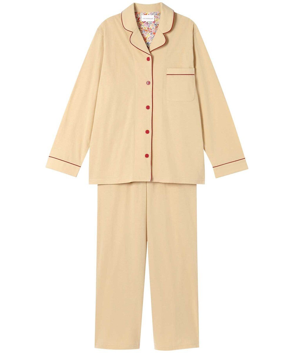 une nana cool 【綿100％】ハイゲージ天竺パジャマ　ＭＡＤＥ　ＷＩＴＨ　ＬＩＢＥＲＴＹ　ＦＡＢＲＩＣ 