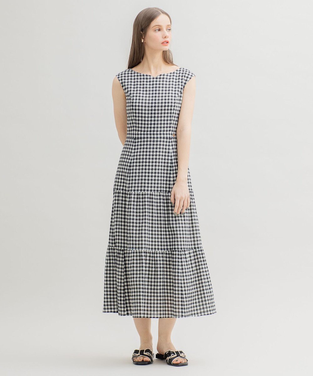 TOCCA 【洗える】MELODY ロング丈ドレス 