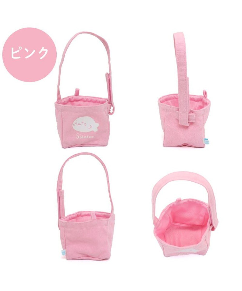 Mother garden しろたん ついてきちゃうマスコット用 ミニトートバッグ 《ピンク》 単品 