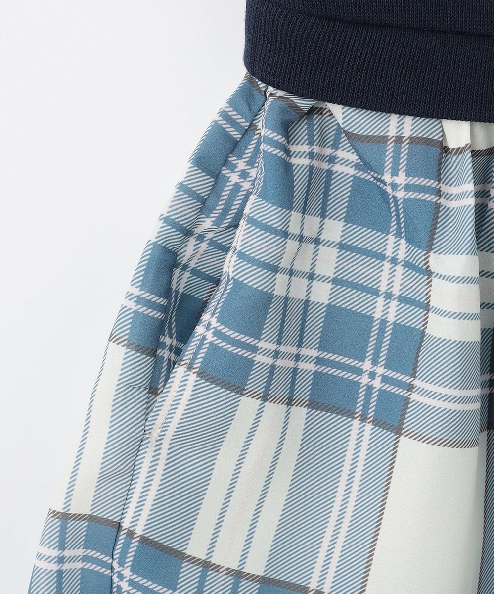 組曲 KIDS 【150-160㎝】ダブルフェイスドッキング ワンピース 