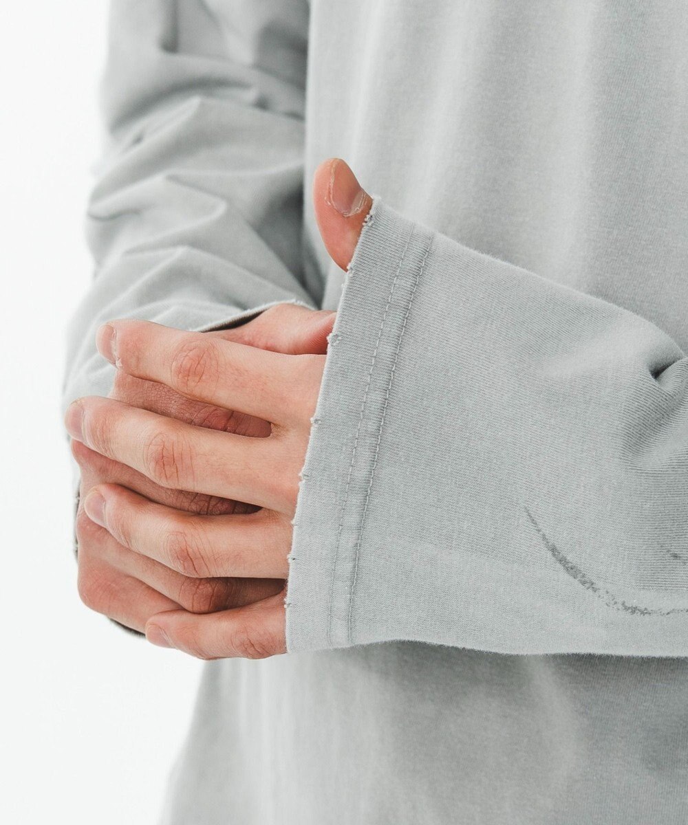 WEGO 【ユニセックス着用ITEM】ブリーチレイヤードグラフィックT（LS） 