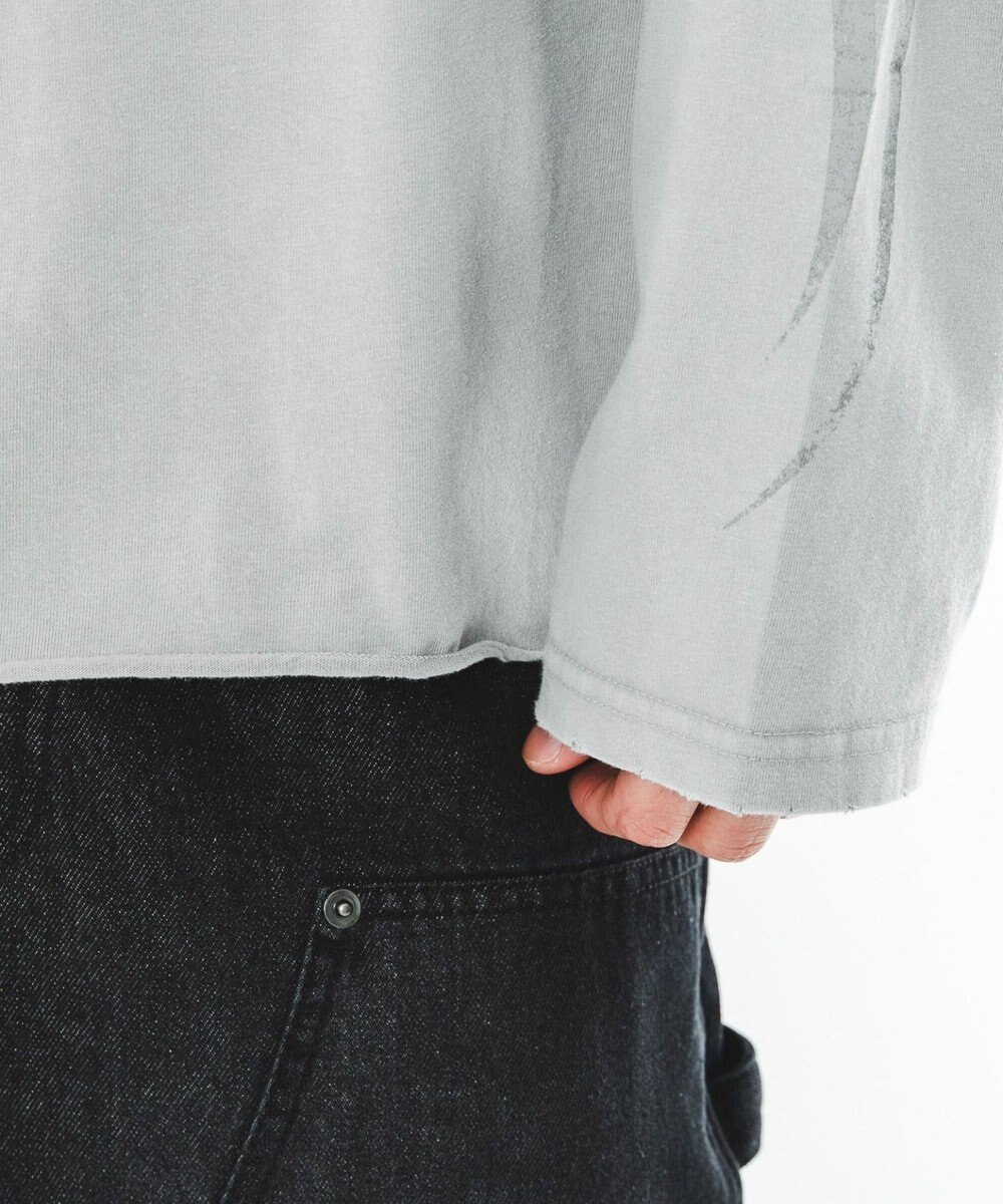 WEGO 【ユニセックス着用ITEM】ブリーチレイヤードグラフィックT（LS） 