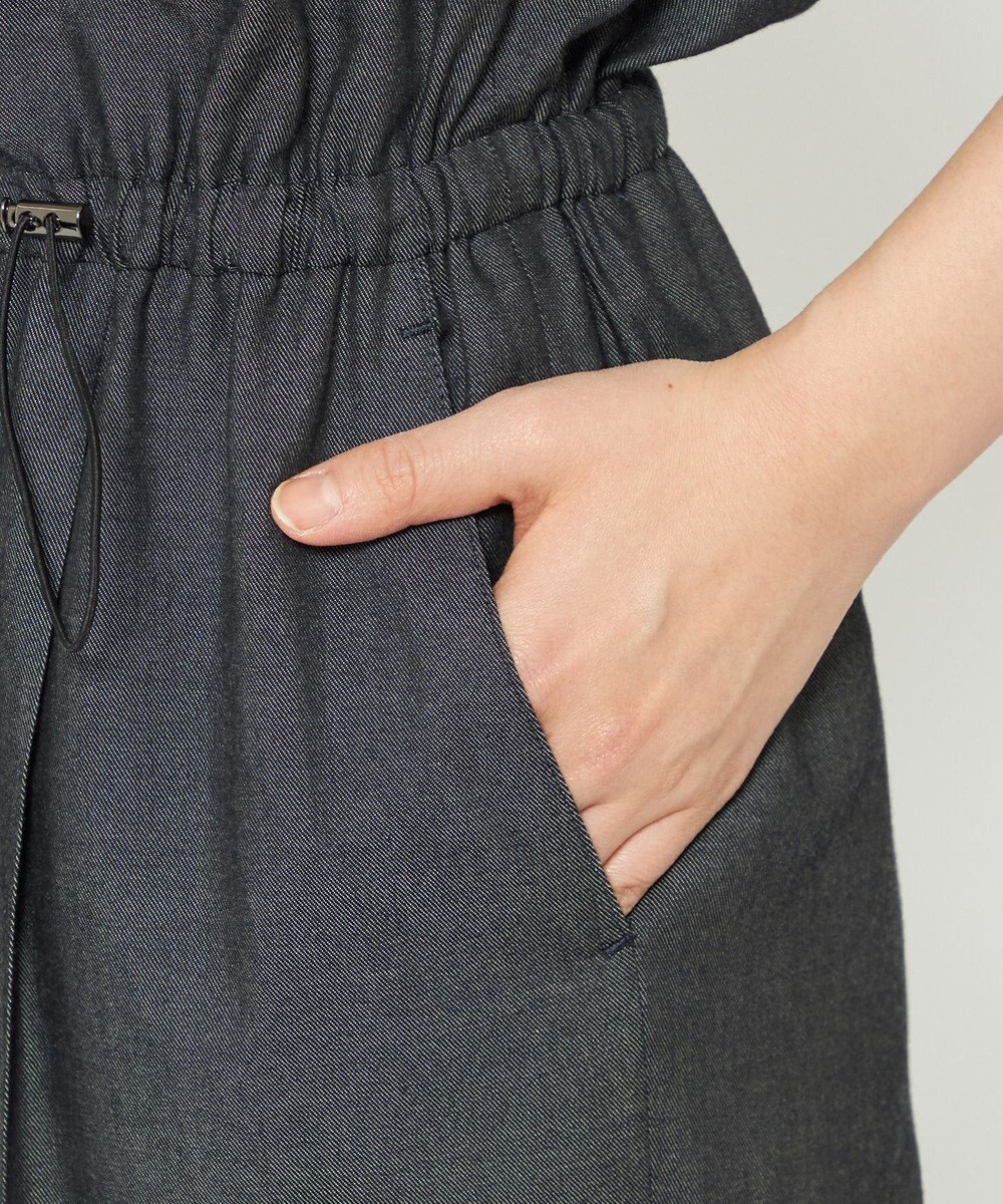 uncrave 【手洗い可】シャンブレー オールインワン（uncrave WHITE） 