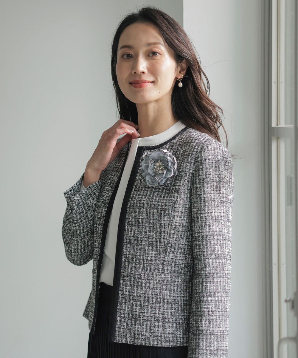 J.PRESS LADIES 【WEB限定】2way 淡水パール イヤカフ リング 