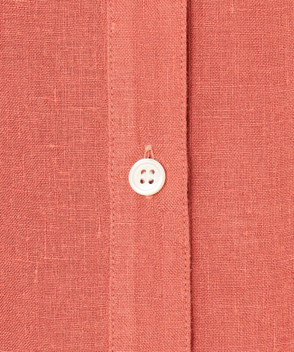 23区 L 【洗える】LIBECOリネン デザインスリーブ ブラウス 