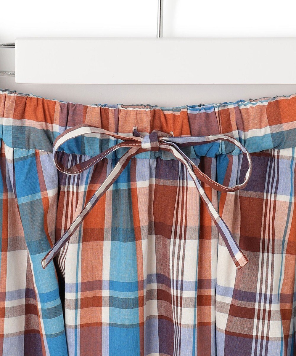 J.PRESS YORK STREET 【WOMEN】チェックフレアスカート 