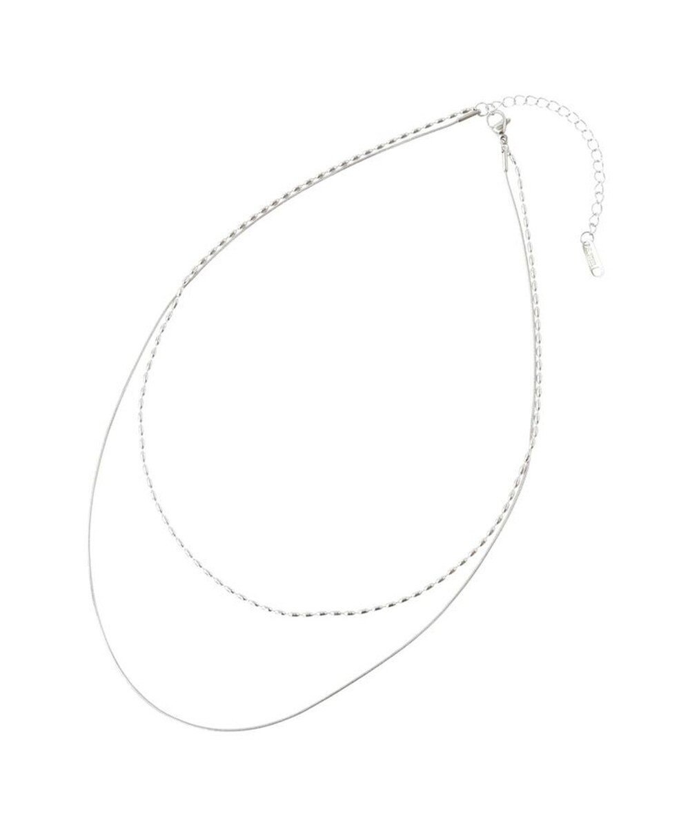 Green Parks ・ＨＡＬＦ　ＴＩＭＥ　サージカル２連ネックレス 