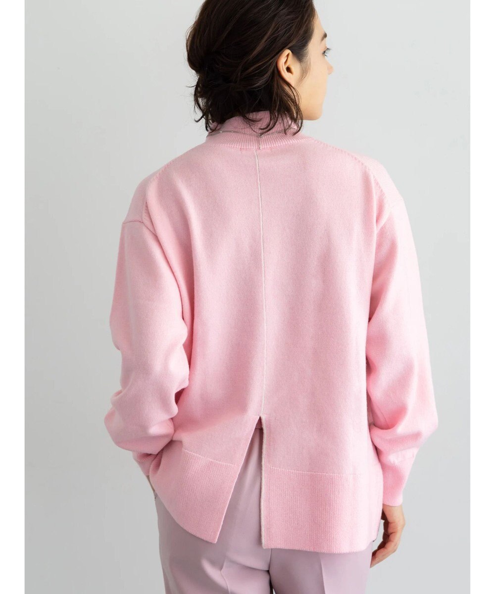 Te chichi バックスリットスタンドネックプルオーバー 