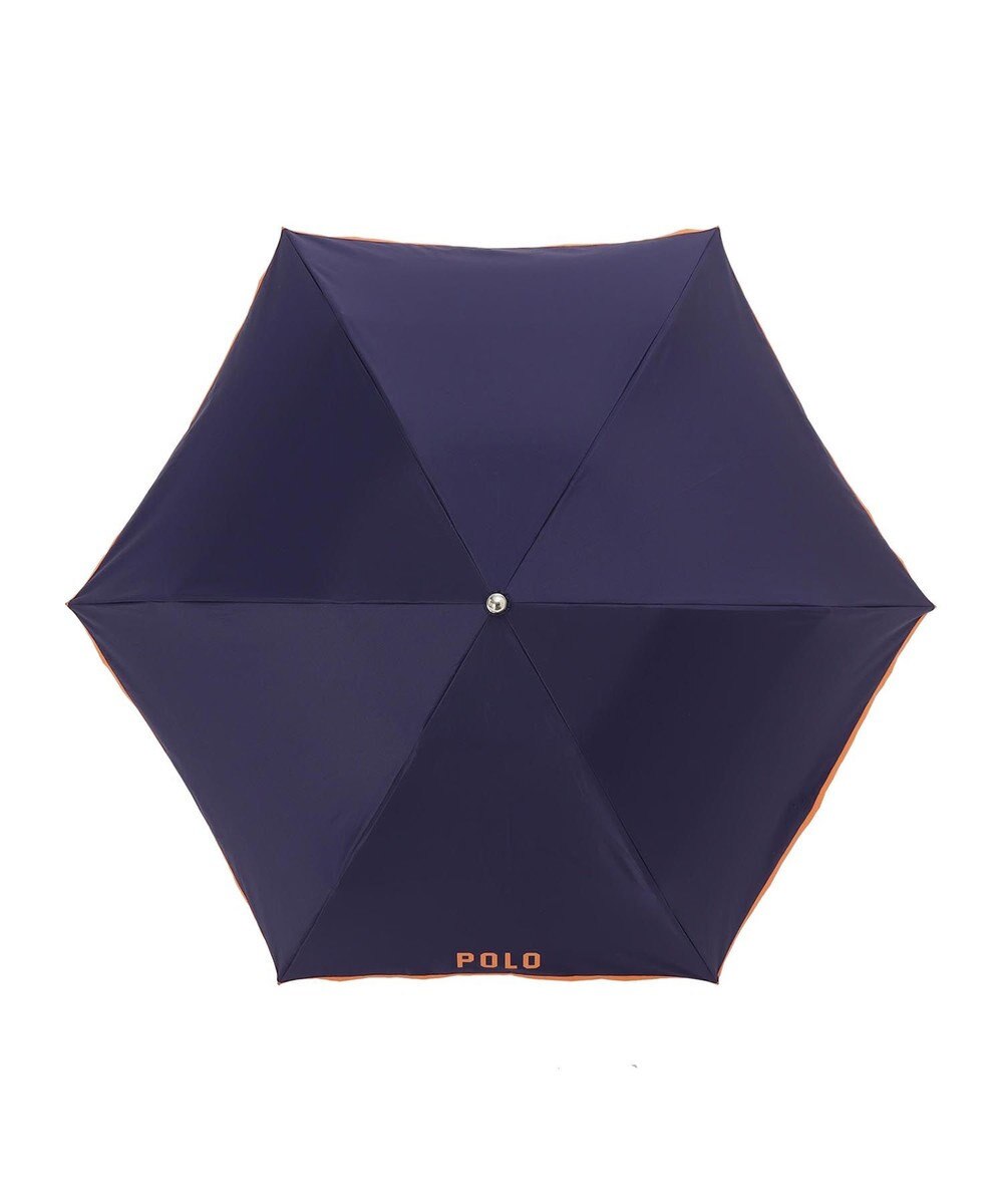 MOONBAT POLO RALPH LAUREN 晴雨兼用日傘 折りたたみ傘 ポロベアプリント／遮光 遮熱 UV 