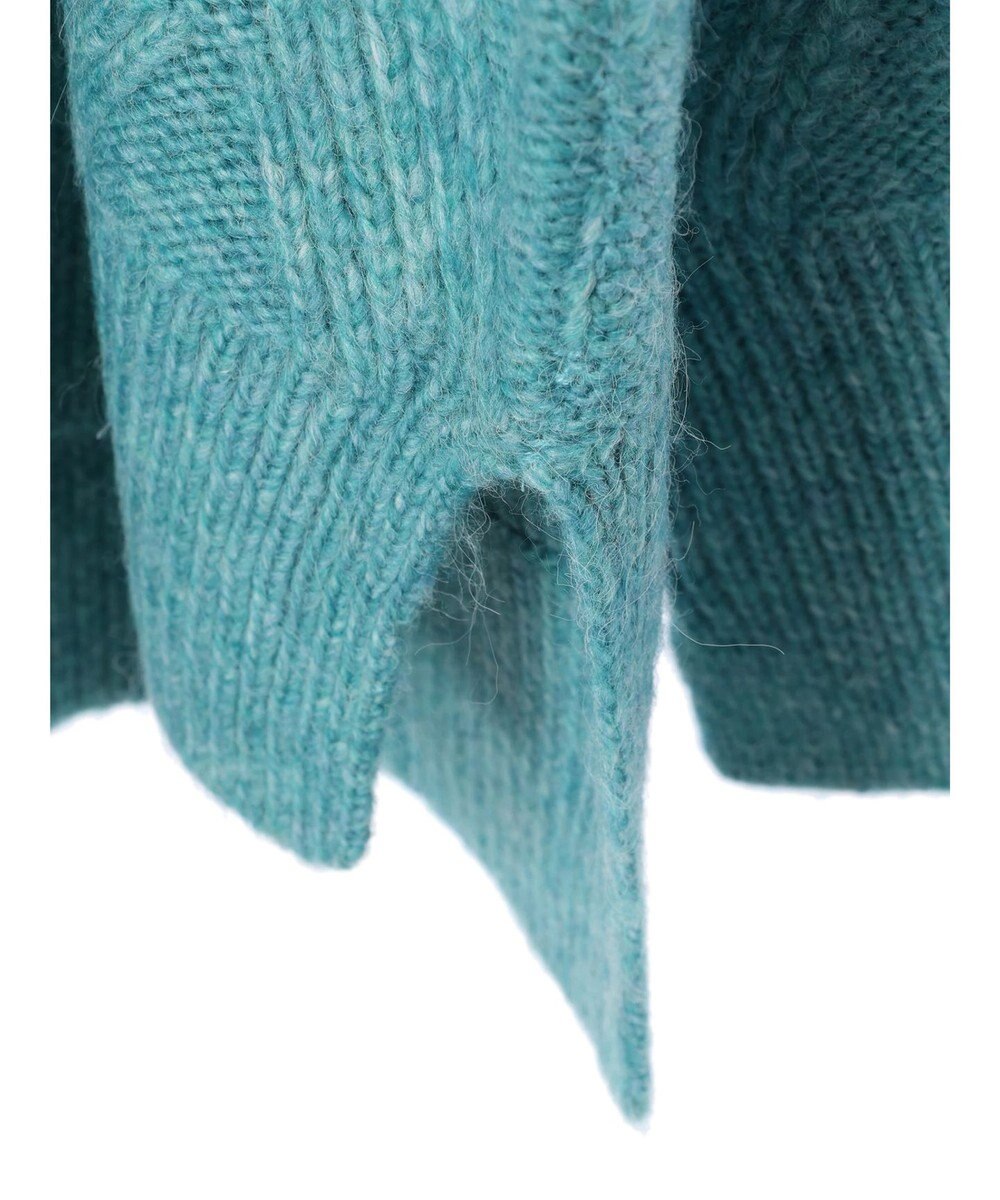 AMERICAN HOLIC Ｍｉｘヤーンモックネックケーブルニットプルオーバー 