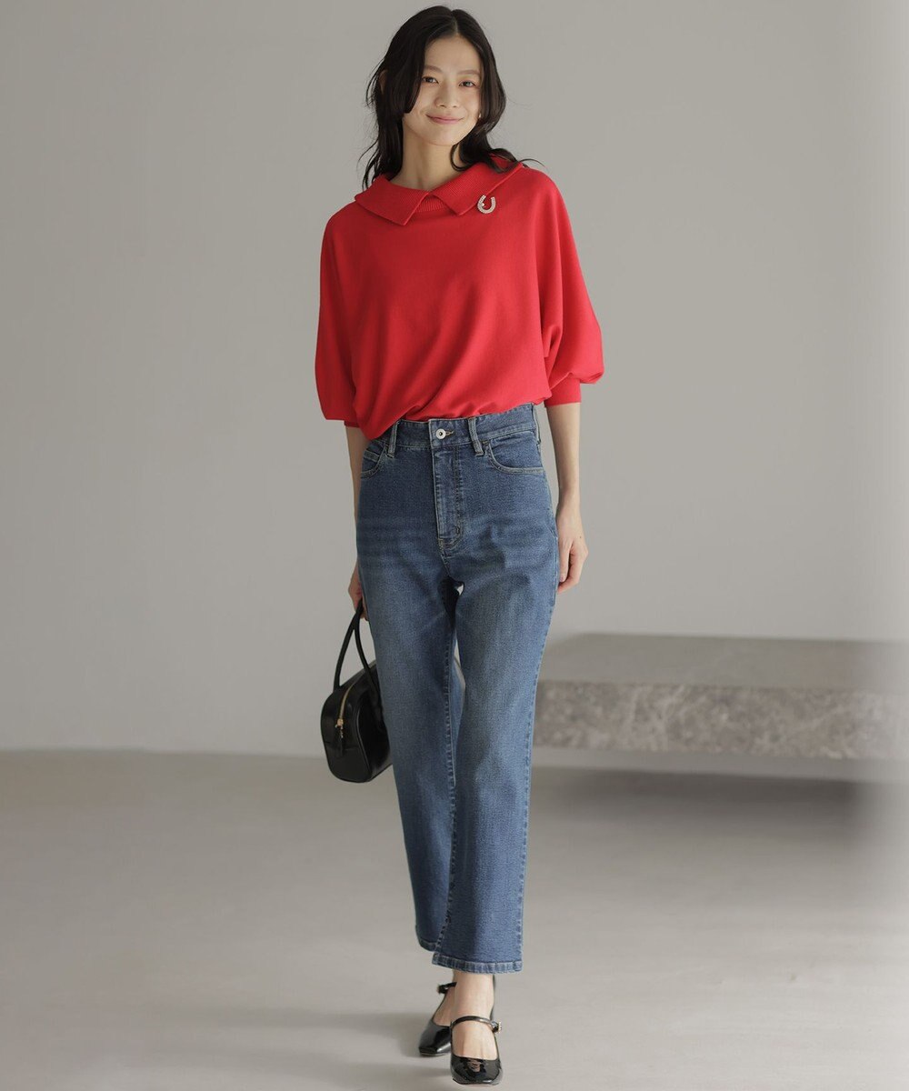 組曲 ミッドデニム パンツ 