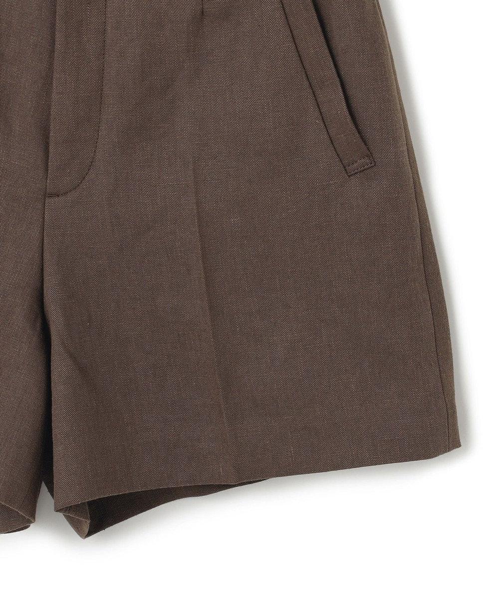 BEIGE， 【CLASSY. 4月号掲載】CRINUM / リネンショートパンツ 