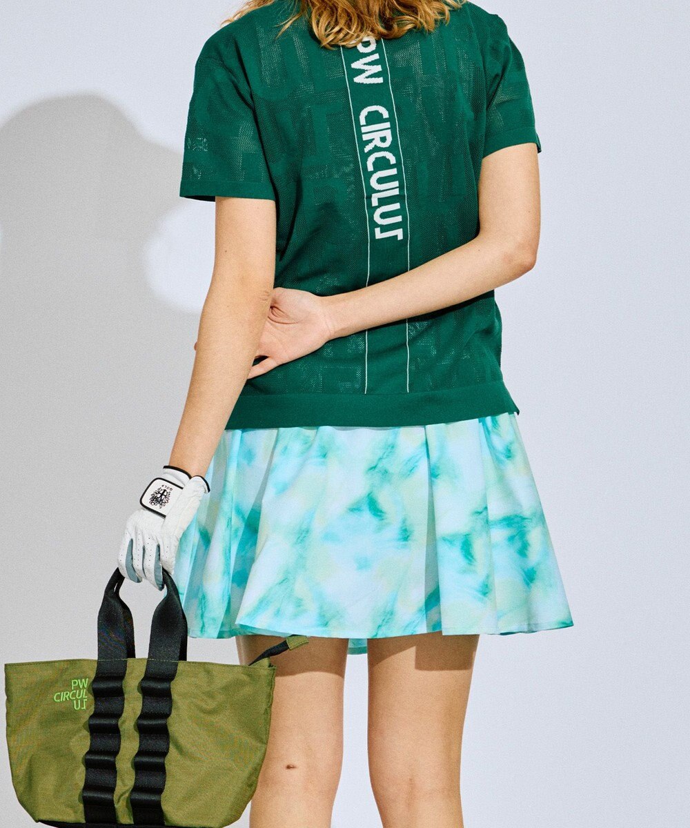 PW CIRCULUS 【ペチパンツ付】【WOMEN】タイダイ フレアスカート ゴルフウェア レディース 