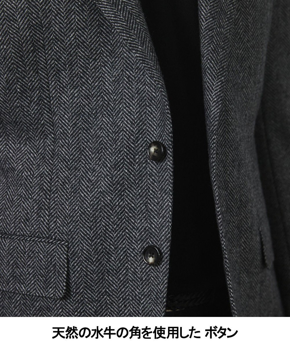 GOTAIRIKU 新色追加【一部ストレッチ】カシミヤブレンド 定番ツイードジャケット(25年モデル) 