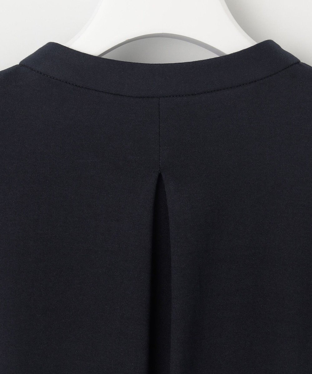 J.PRESS LADIES 【接触冷感・UVケア】コンパクトコットンスムース バンドカラー ワンピース 