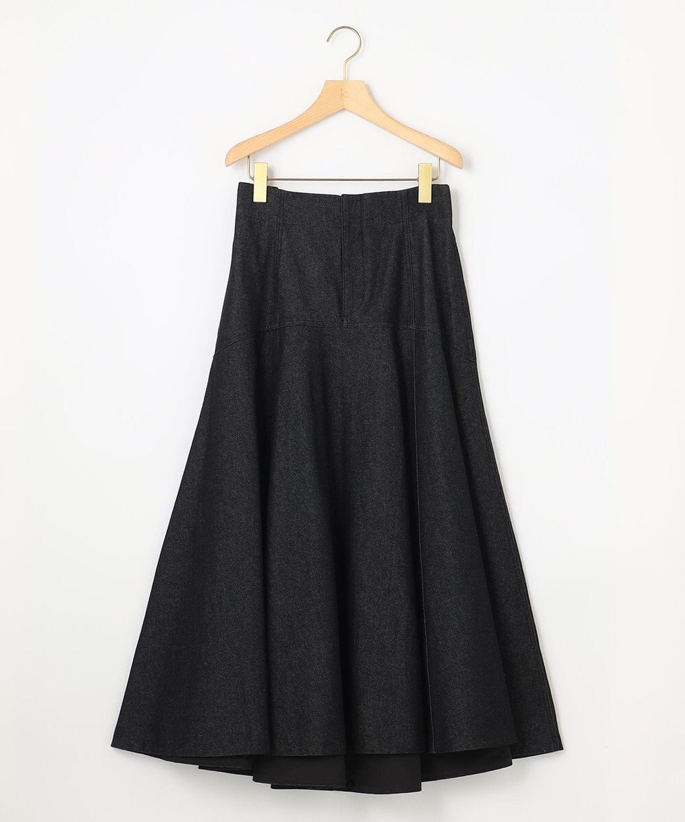 組曲 【組曲×setsuko sagittaire】ストレッチデニムスカート 