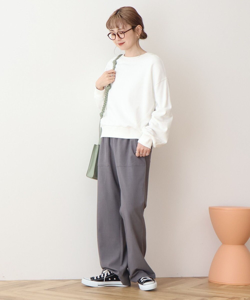 AMERICAN HOLIC タックスリーブスウェット 