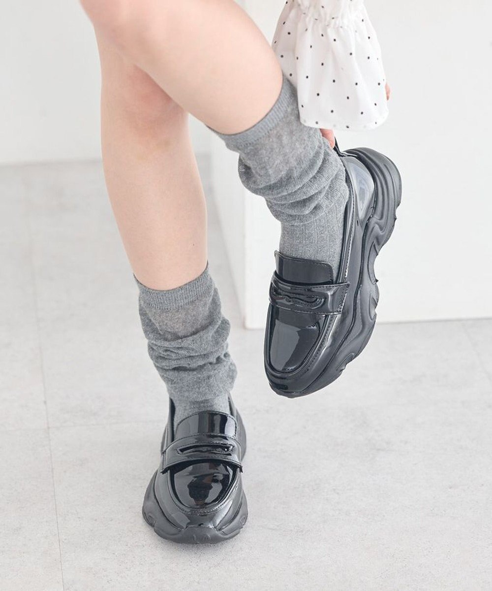 earth music&ecology 【軽量/厚底】スニーカーローファー 