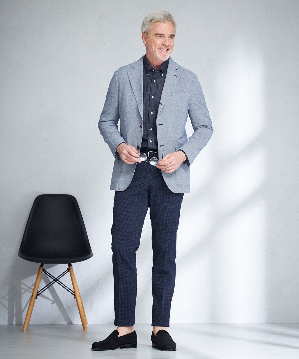 J.PRESS MEN ラッピングエアーコットン ジャケット 