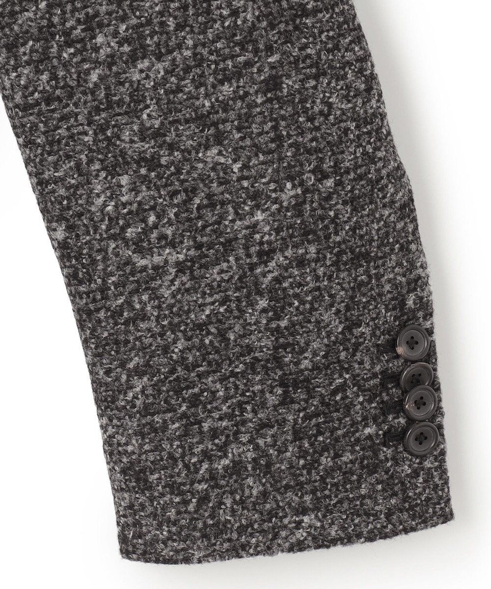 JOSEPH HOMME ROMA TWEED JERSEY JACKET 