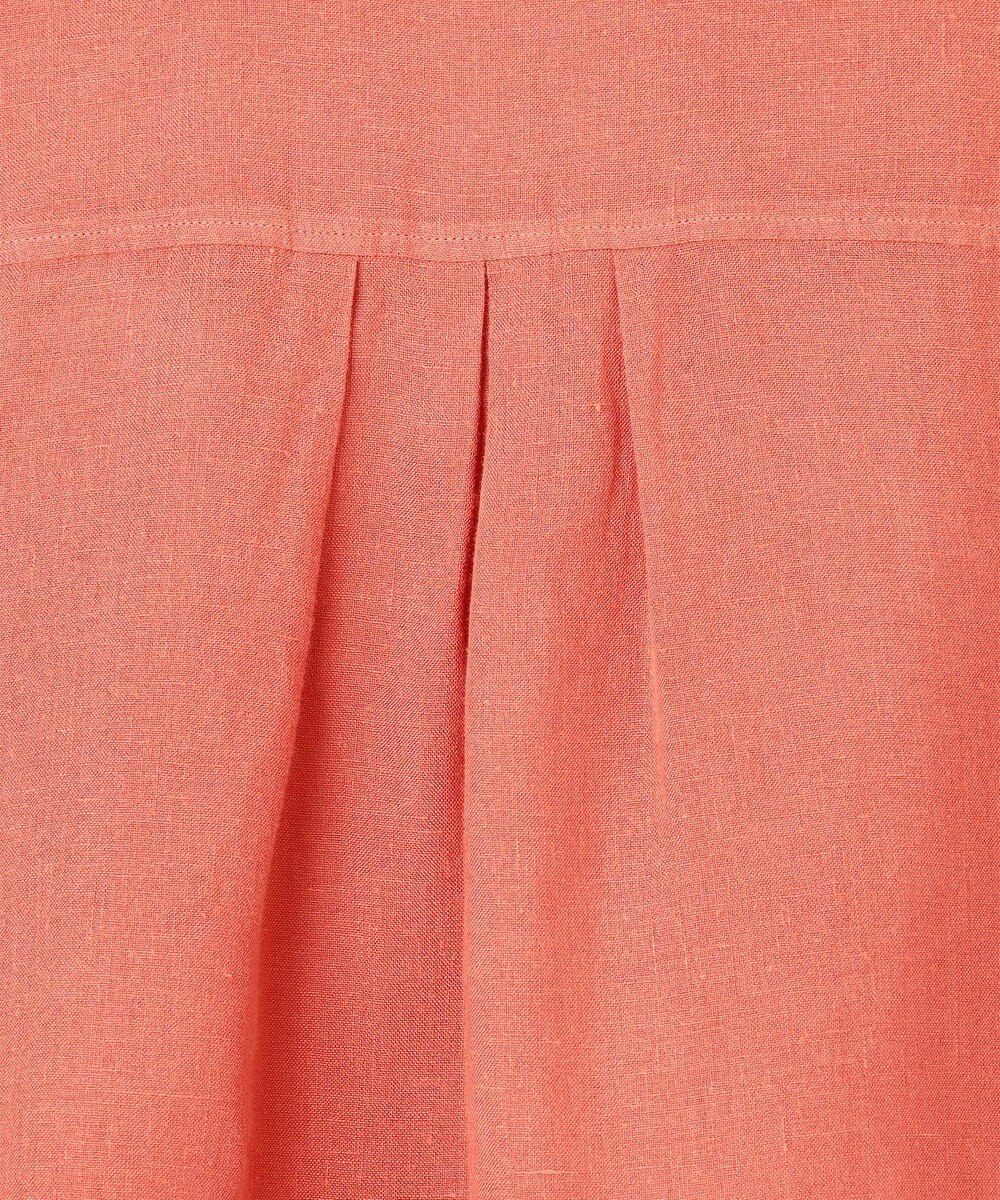 23区 L 【洗える】LIBECOリネン デザインスリーブ ブラウス 