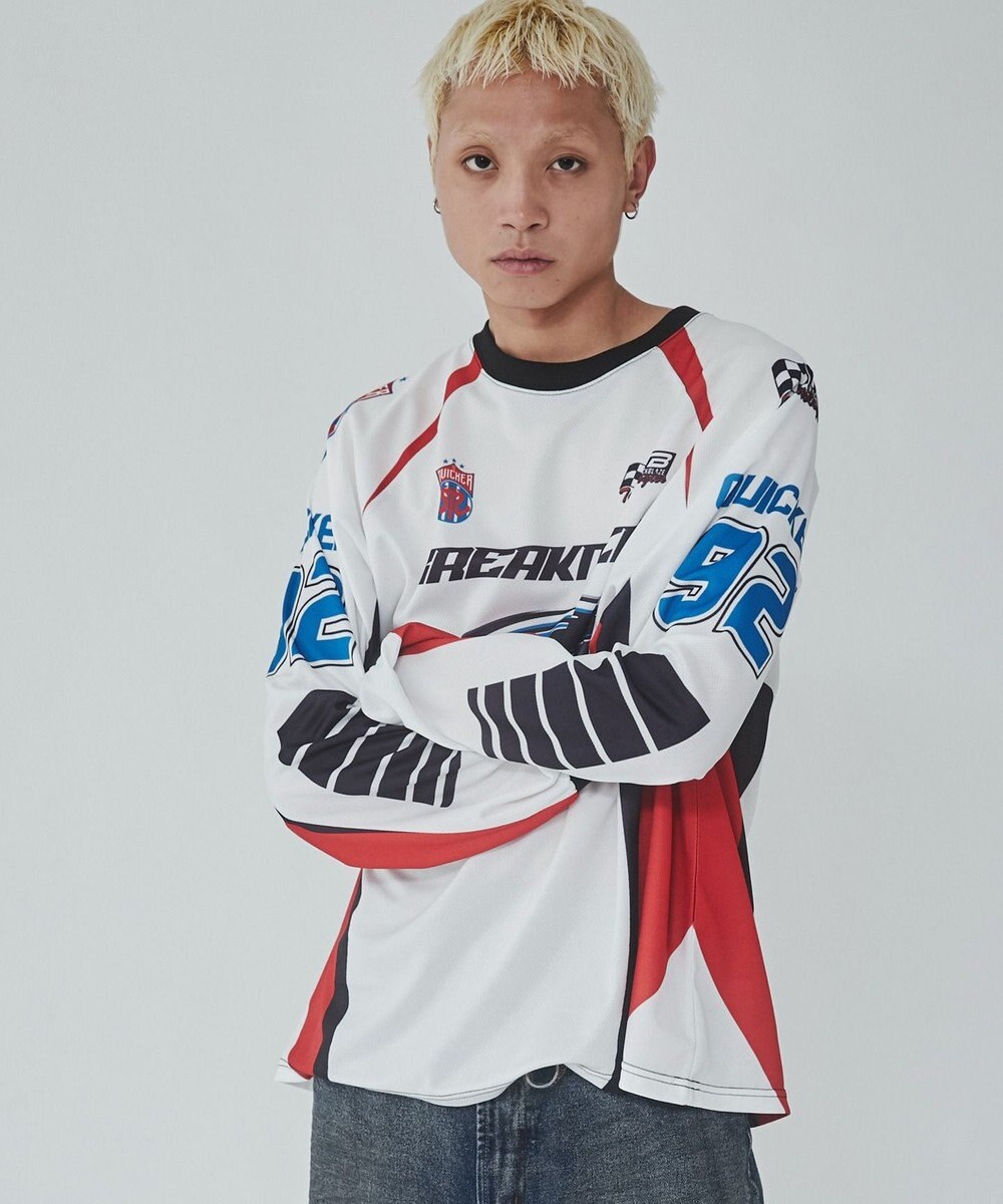 WEGO レーシングロゴメッシュT（LS） 