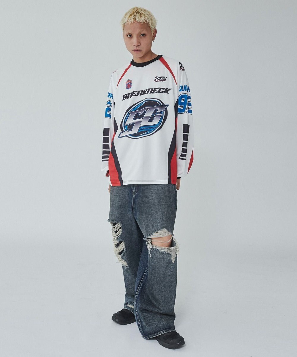 WEGO レーシングロゴメッシュT（LS） 